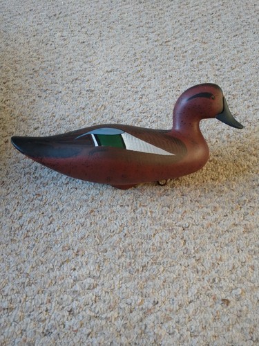 Jim pierce wooden duck decoy - ,